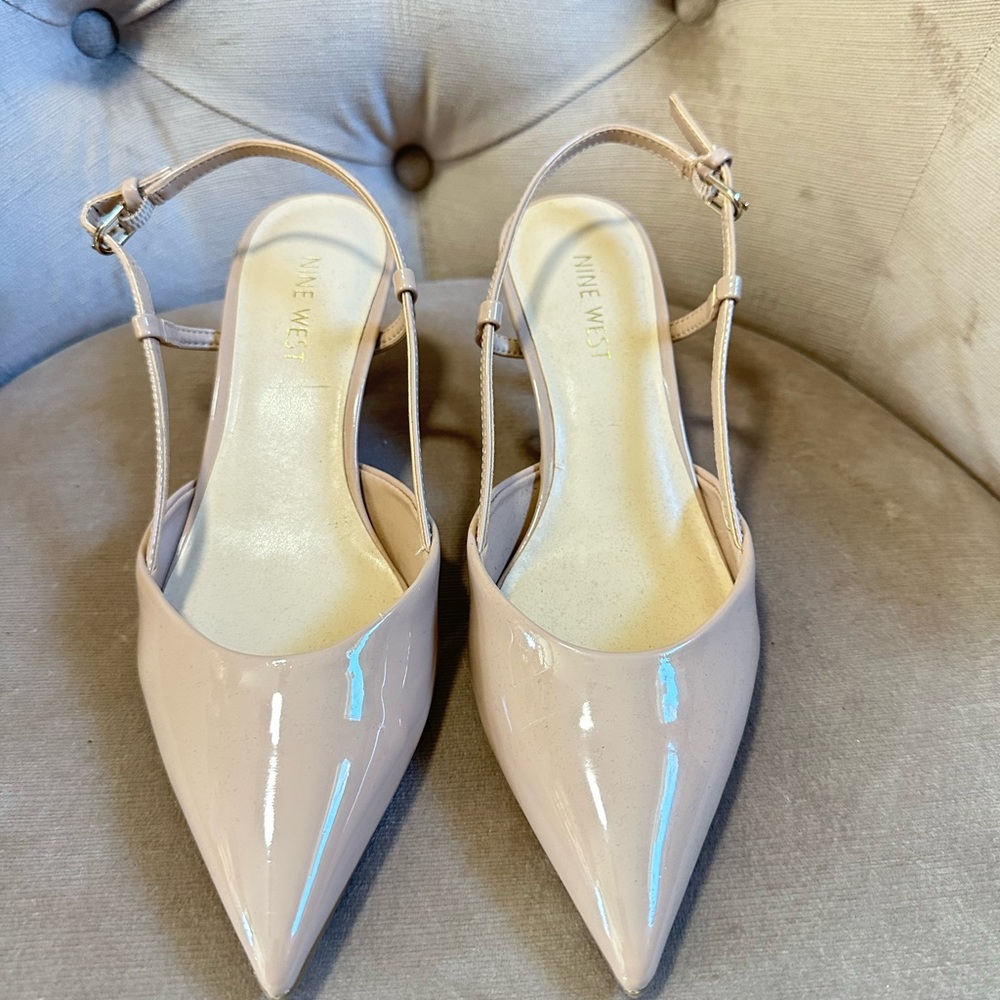 Nine West Women's Blush Patent Heels